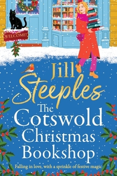 Paperback The Cotswold Christmas Bookshop [Large Print] Book