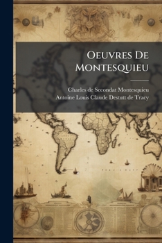 Paperback Oeuvres De Montesquieu: Commentaire Sur L'esprit Des Lois... [French] Book