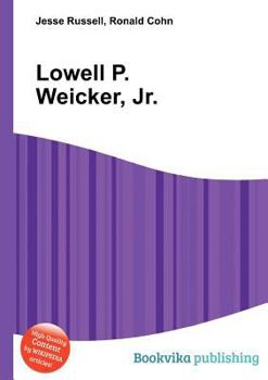 Paperback Lowell P. Weicker, Jr. Book
