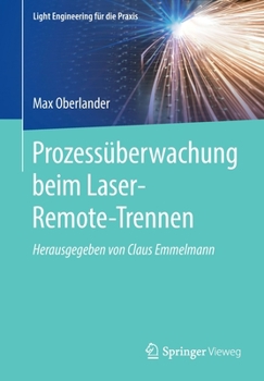 Paperback Prozessüberwachung Beim Laser-Remote-Trennen [German] Book