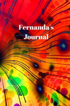 Paperback Fernanda's Journal: Personalized Lined Journal for Fernanda Diary Notebook 100 Pages, 6" x 9" (15.24 x 22.86 cm), Durable Soft Cover Book