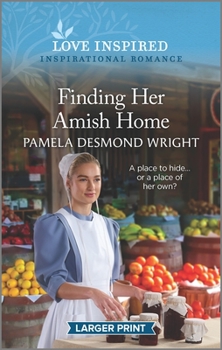 Mass Market Paperback Finding Her Amish Home: An Uplifting Inspirational Romance [Large Print] Book