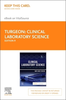 Printed Access Code Clinical Laboratory Science Elsevier eBook on Vitalsource (Retail Access Card): Clinical Laboratory Science Elsevier eBook on Vitalsource (Retail Acce Book