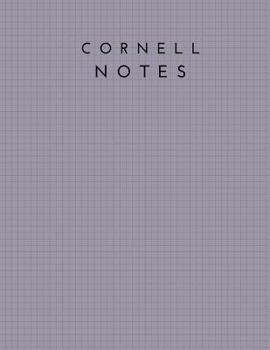 Paperback Cornell Notes: 120 Pages Cornell Note Format, Effective Way for Note-Taking, Condensing and Organizing, College Edition Book