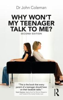 Paperback Why Won't My Teenager Talk to Me? Book