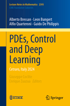 Paperback Pdes, Control and Deep Learning: Cetraro, Italy 2024 Book
