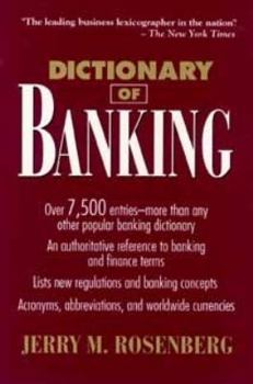 Paperback Dictionary of Banking Book