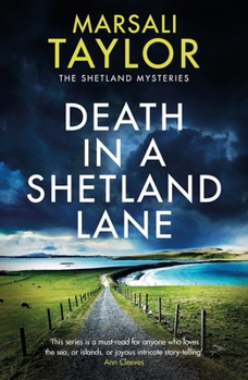 Paperback Death in a Shetland Lane Book