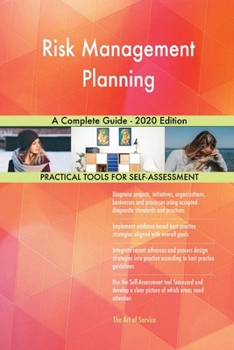 Paperback Risk Management Planning A Complete Guide - 2020 Edition Book