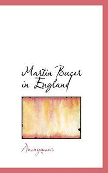 Paperback Martin Bucer in England Book