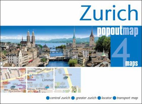 Map Zurich Popout Map Book