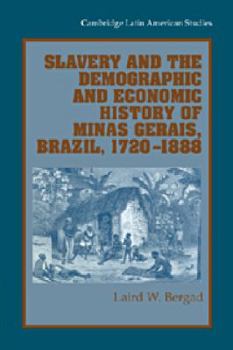 Paperback Slavery and the Demographic and Economic History of Minas Gerais, Brazil, 1720 1888 Book
