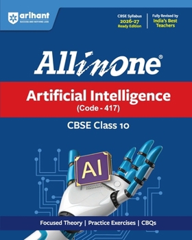 Paperback All in One Artificial Intelligence (Code - 417) CBSE Class 10 Book
