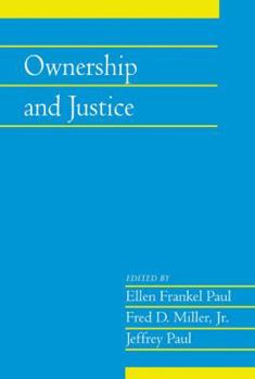 Paperback Ownership and Justice: Volume 27, Part 1 Book