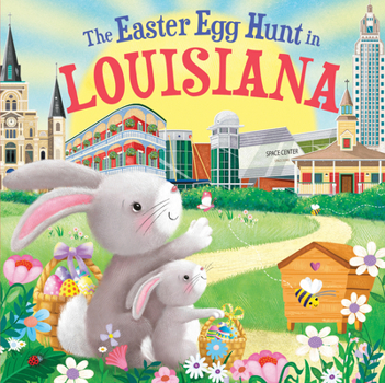 Hardcover The Easter Egg Hunt in Louisiana Book