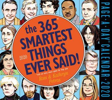 Calendar 365 Smartest Things Ever Said! Page-A-Day Calendar 2020 Book