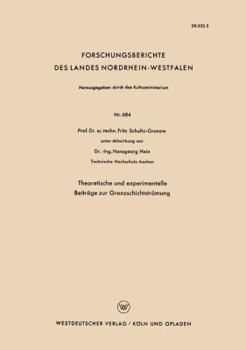 Paperback Theoretische Und Experimentelle Beiträge Zur Grenzschichtströmung [German] Book