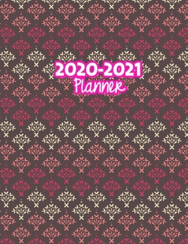 2020-2021 Planner: Two Year Calendar Organizer and Goal Journal | January 2020 - December 2021 Daily, Weekly and Monthly Planner Book with Back Sticker Expression Wall for 2 Years | Design Code 239963