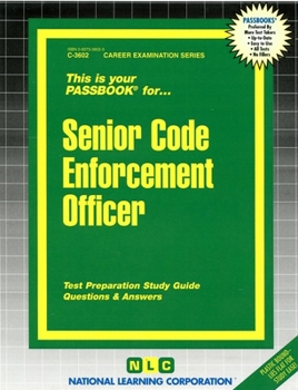 Paperback Senior Code Enforcement Officer Book
