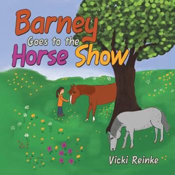 Paperback Barney Goes to the Horse Show Book