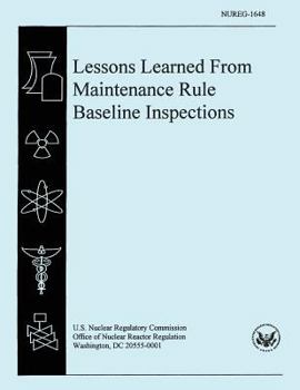 Paperback Lessons Learned From Maintenance Rule Baseline Inspections Book