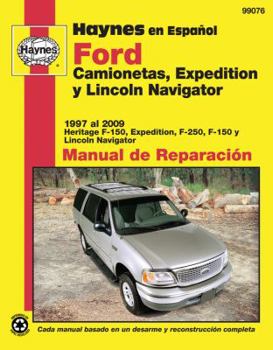 Paperback Ford Camionetas, Expedition Y Lincoln Navigator Manual de Reparacion [Spanish] Book