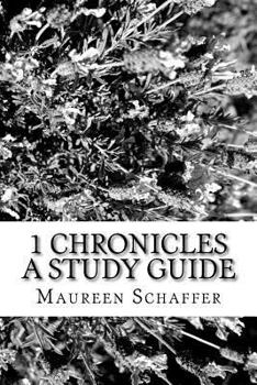 Paperback 1 Chronicles: A Study Guide Book