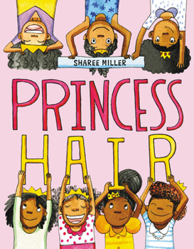 Hardcover Princess Hair Book