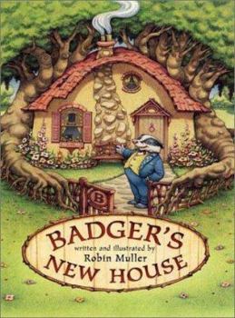 Hardcover Badger's New House Book