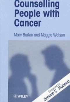 Paperback Counselling People with Cancer Book