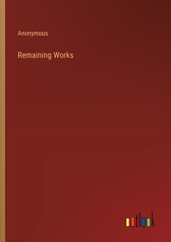 Paperback Remaining Works Book