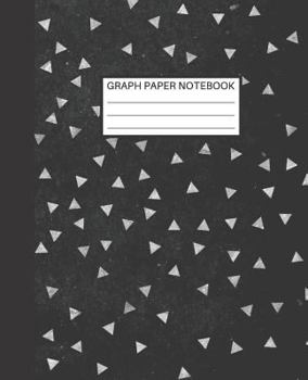 Paperback Graph Paper Notebook: Quad Ruled Graph Paper Composition Notebook for Students Math and Science Black and Gray Studs Book