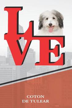Paperback Coton de Tulear: Dog Love Park Isometric Dot Paper Notebook Book Is 120 Pages 6x9 Book