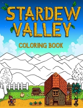 Paperback Stardew Valley Coloring Book