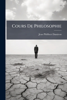 Paperback Cours De Philosophie: Deuxième Partie, Morale... [French] Book