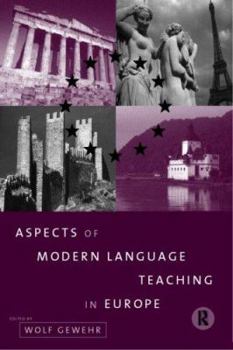 Paperback Aspects of Modern Language Teaching in Europe Book