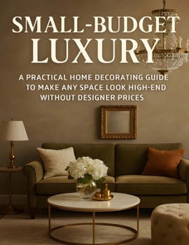 Paperback Small-Budget Luxury: A Practical Home Decorating Guide to Make Any Space Look High-End Without Designer Prices Book