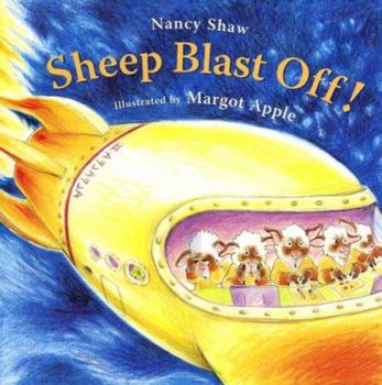 Hardcover Sheep Blast Off! Book