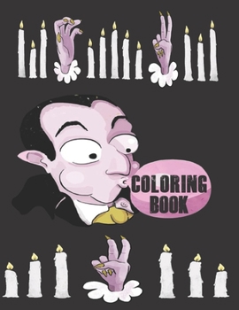 Paperback Coloring Book: Cute Halloween Book for Kids, 3-5 yr olds Book