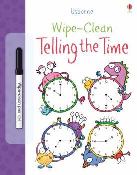 Paperback Wipe Clean Telling The Time Book