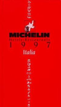 Hardcover Michelin Red Guide Italia, 1997 Book