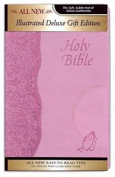 Leather Bound Praying Hands Gift Bible-KJV Book