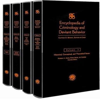 Hardcover Encyclopedia of Criminology and Deviant Behaviour Book