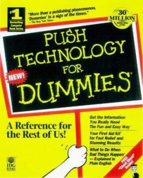 Paperback Push Technology for Dummies Book