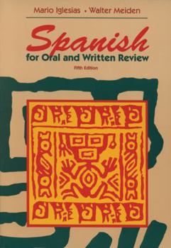 Paperback Spanish for Oral and Written Review Book