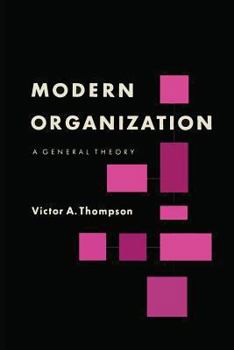 Paperback Modern Organization Book
