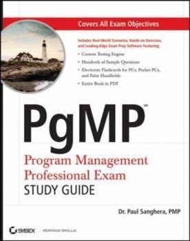 Paperback PgMP: Program Management Professional Exam [With CDROM] Book