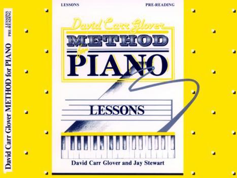 Paperback David Carr Glover Method for Piano Lessons: Pre-Reading Book