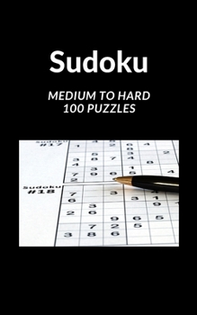 Paperback Sudoku: Medium to Hard Book