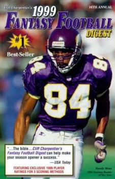 Paperback Cliff Charpentier's 1999 Fantasy Football Digest Book